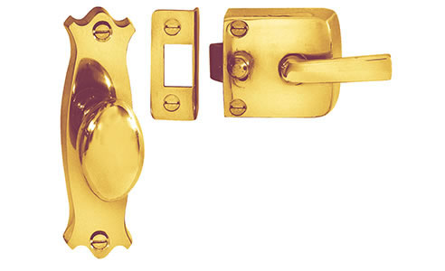 Florentine Bronze door latch
