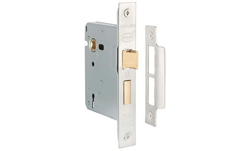 chrome mortice sash lock case