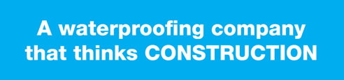 a waterproofing company that thinks construction