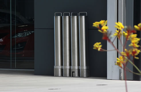 stainless steel bollards