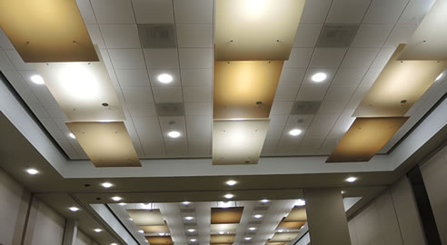 transparent ceiling panels
