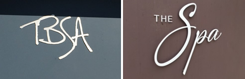 exterior business signage