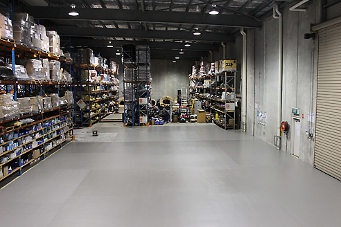 Bayset were tasked with upgrading an existing industrial warehouse floor