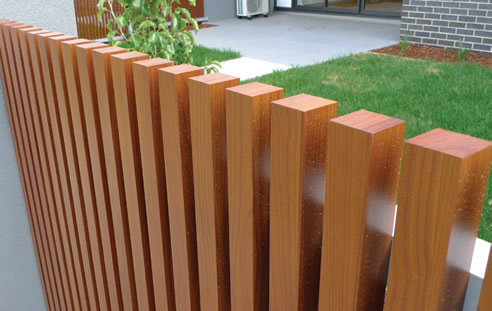 timber look aluminium battens