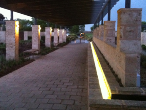 led lighting in water