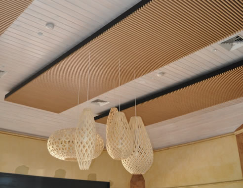 restaurant acoustic ceiling panels