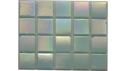 Bisazza pearlescent mosaic tiles