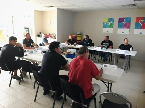 Epoxy grouting training from LATICRETE