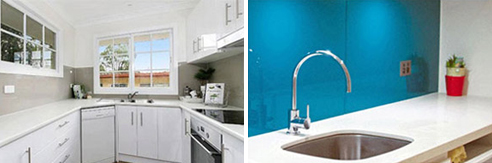 Kitchen splashbacks from Reflections