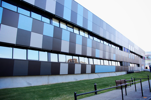 Non-combustible high-density fibre-cement facade from HVG