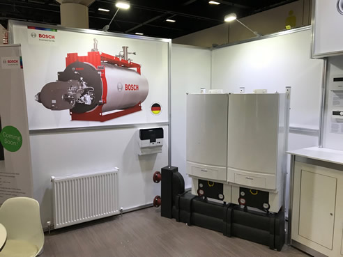 Bosch Hot Water & Heating Trade Stand