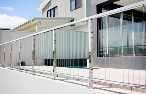 Horizontal wire balustrade from Miami Stainless