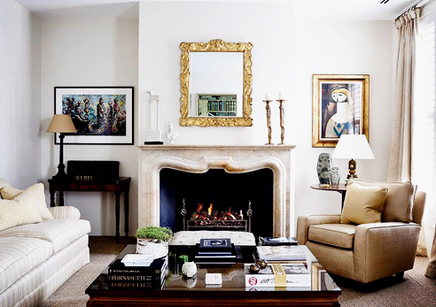 Contemporary home fireplaces from Richard Ellis Design
