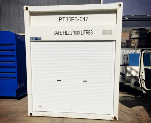 Shipping container security from Rollashield