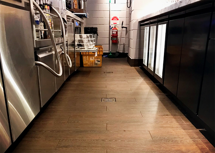 Push-Fit Floor Drains for Kitchens and Bars from ACO