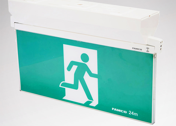 Surface Mounted Exit Signs - Mirage LED Plus from FAMCO