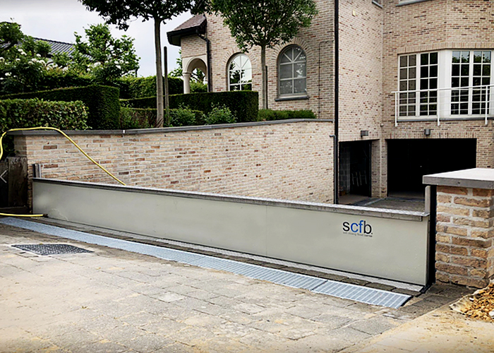 Hyflo Passive Flood Barriers for Driveways from Flooding Solutions