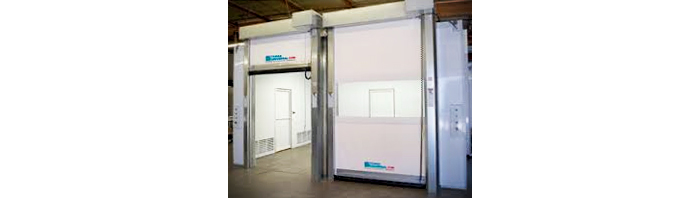 Rapid Roll High-Speed Doors for Cold Storage from Trellis Door Co