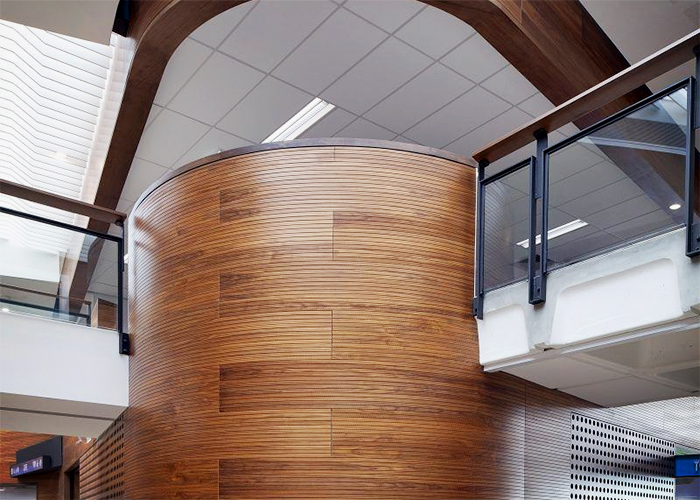 Continuous Interior Timber Panel Systems from Atkar