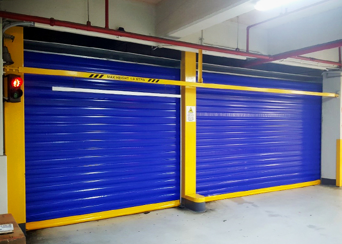 Secure Carpark Roller Shutter Doors from DMF International