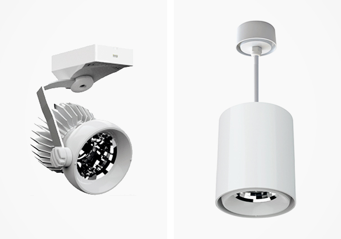 Versatile Luminaires - DOT Adjustable Downlights from Pierlite