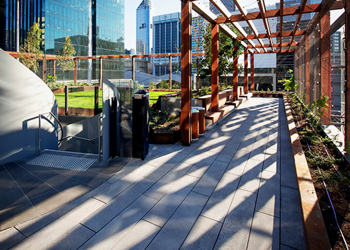 Versijack Paver Pedestals for Sky Park Melbourne from KHD