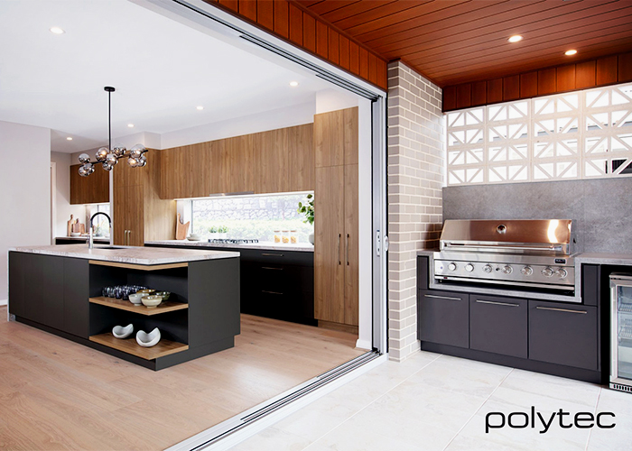 Beautiful Interior Cabinetry & Surfaces from Polytec