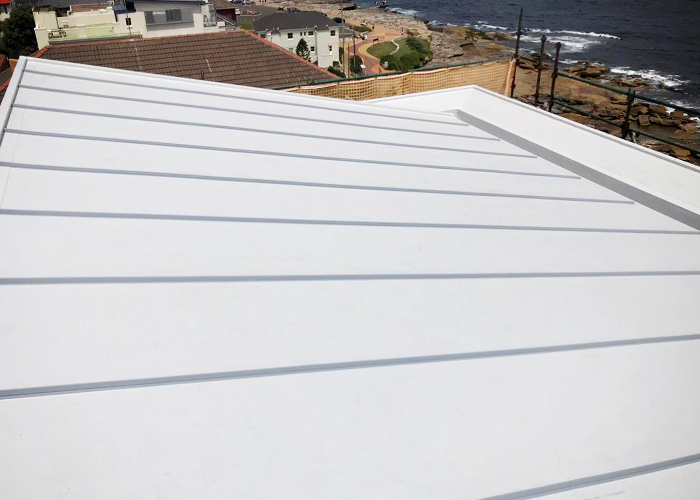 Zinc Roof Imitation with Cosmofin PVC by Projex Group