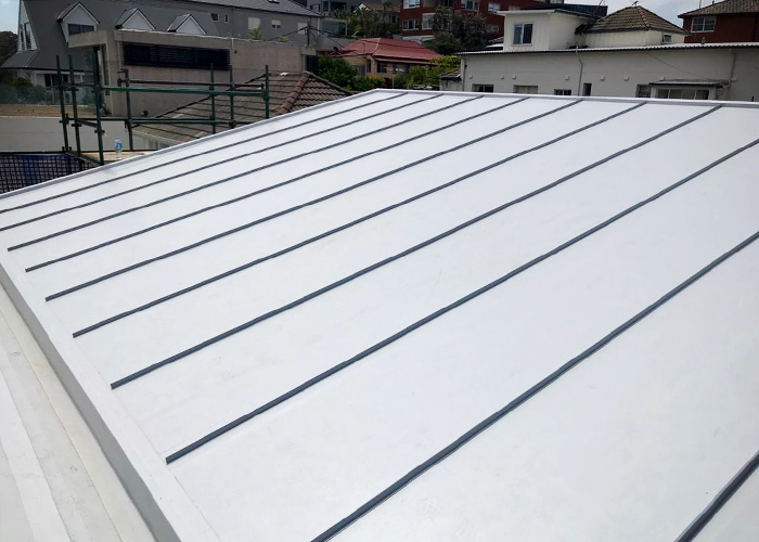 Zinc Roof Imitation with Cosmofin PVC by Projex Group