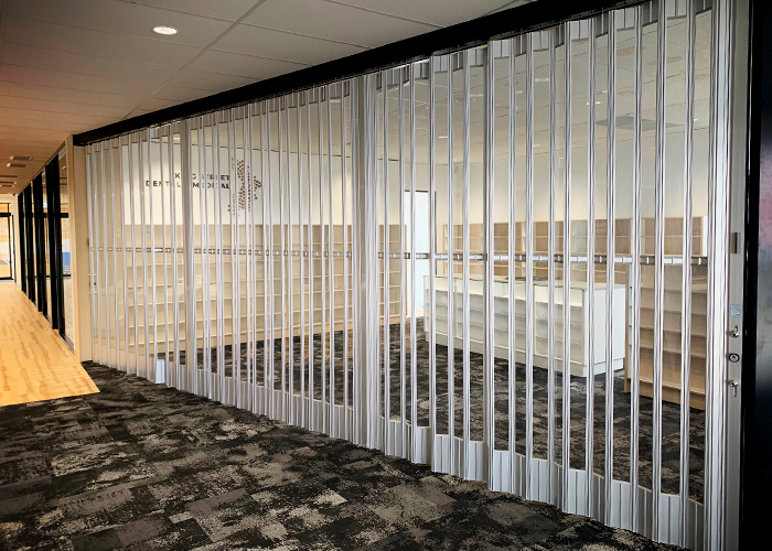 Aluminium Folding Doors for Office Partitioning from ATDC
