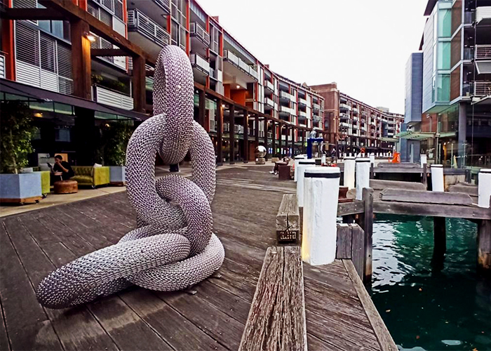 Walsh Bay Sculpture Walk Sydney 2021 with ARTPark