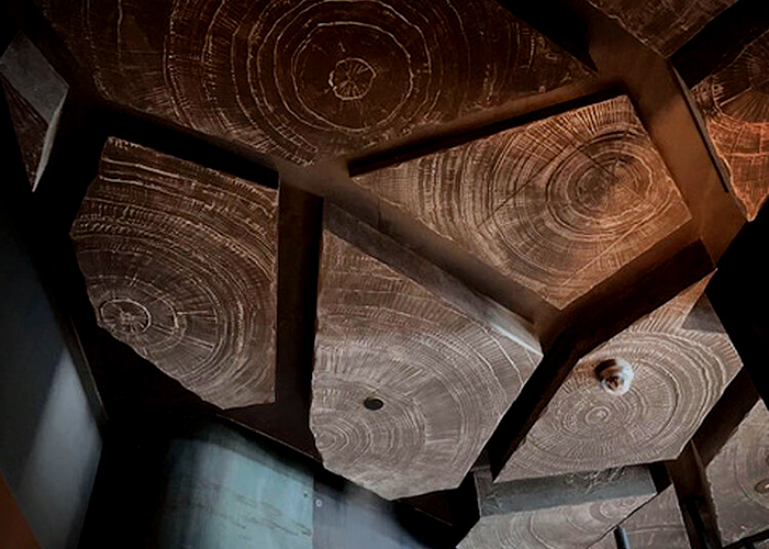 3D Ceiling for Woodcut at Crown by Di Emme