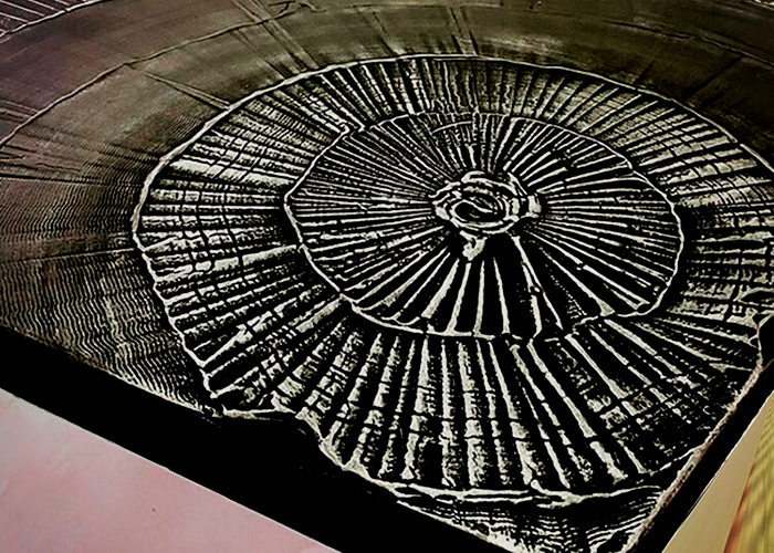 3D Ceiling for Woodcut at Crown by Di Emme