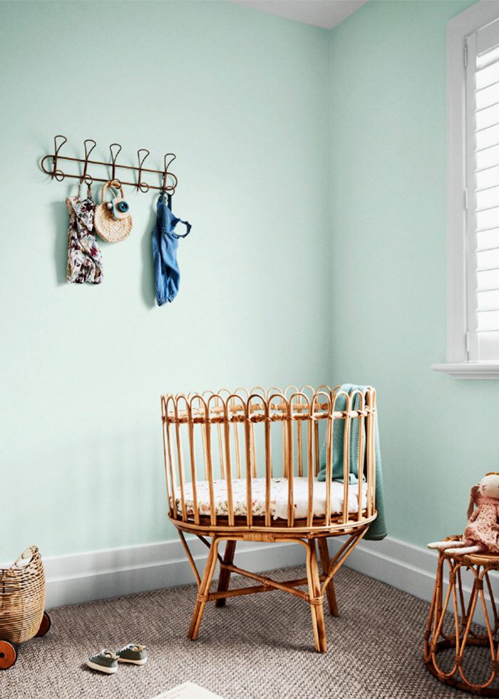 Nursery Paint Colour Ideas from Dulux