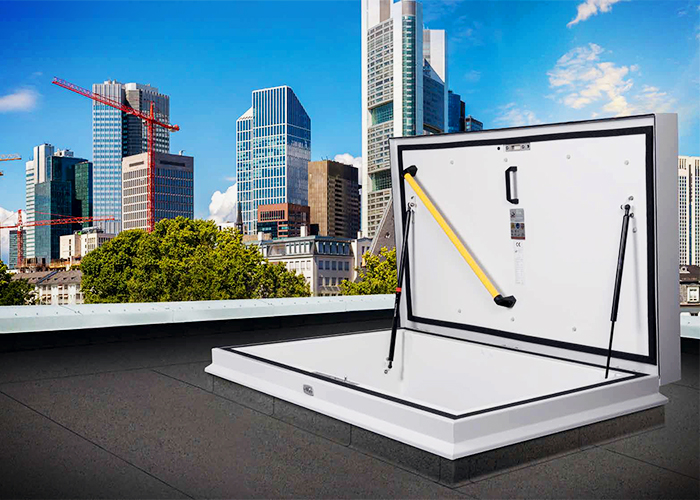 Electrical Aluminium Roof Hatches from Gorter Hatches