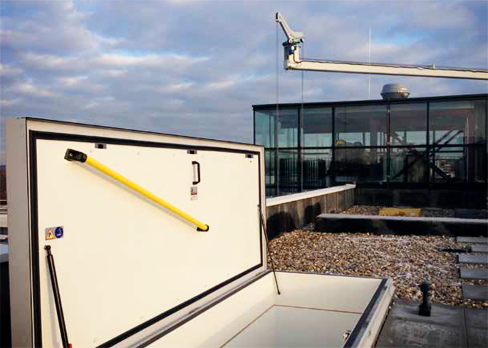 Electrical Aluminium Roof Hatches from Gorter Hatches