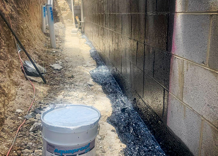 Below Ground Polyurethane Waterproofing by Pasco