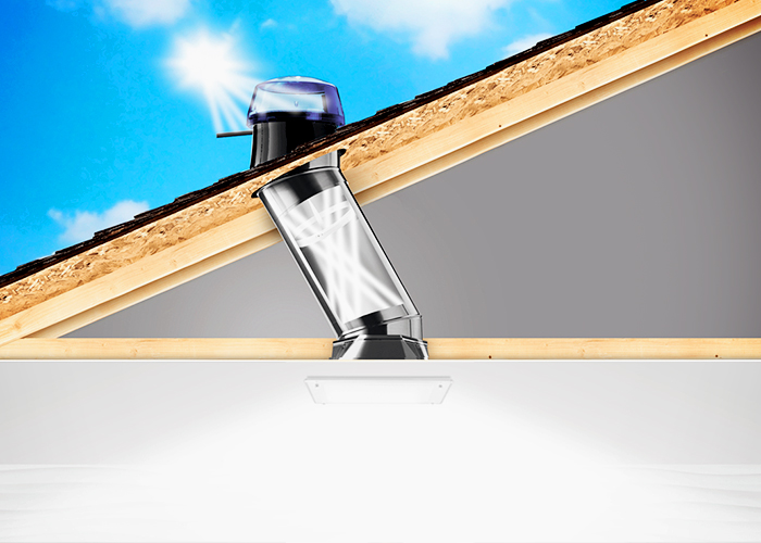 Tubular Skylights with Daylight Control New from Solatube