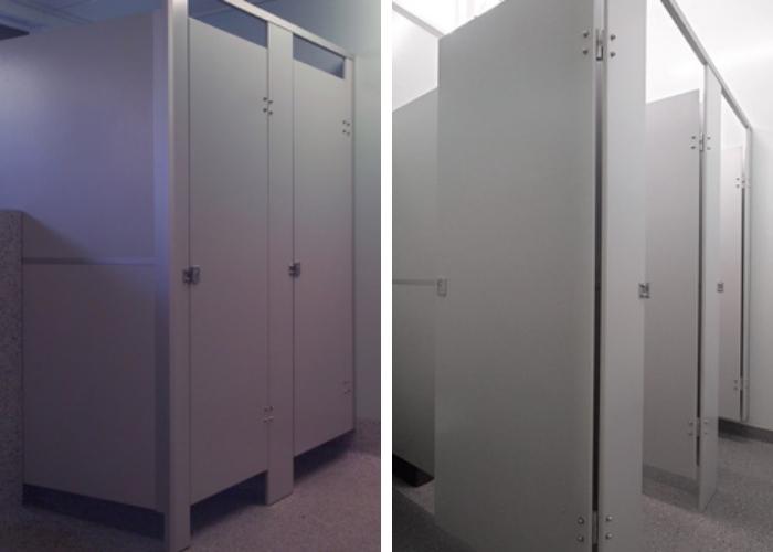 Cement Sheet for Commercial Bathroom Cubicles by Flush Partitions