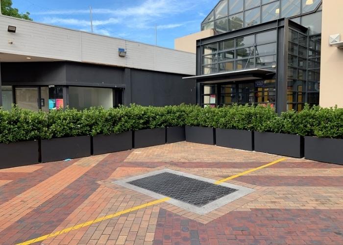 Planter Boxes for Shopping Centre by Mascot Engineering