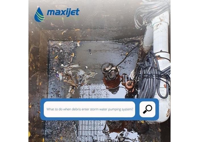 How to Clean Storm Water Pumping by Maxijet