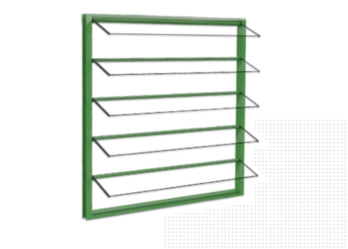 Thermique Energy Efficient Louvre Windows from Safetyline Jalousie