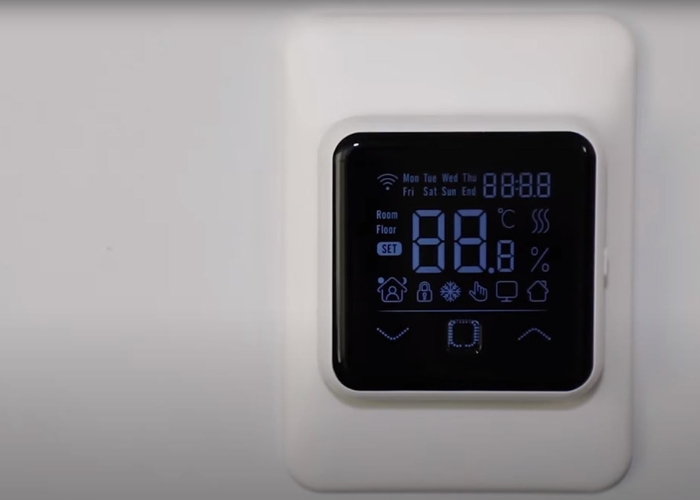 Touch Screen Programmable Thermostats by Amuheat