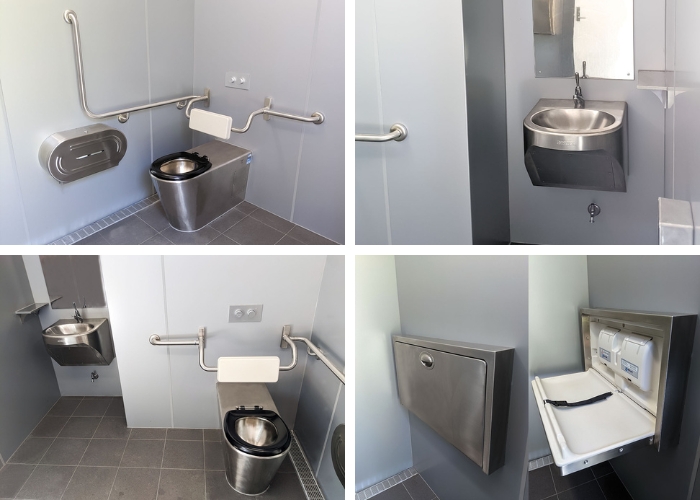 Vandal Resistant Sanitary Fixtures for Public Toilets by Britex