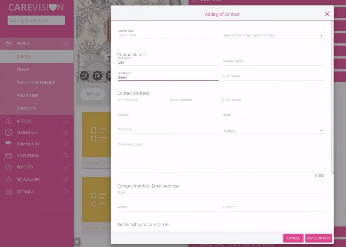 Managing NDIS Participant Client Contacts