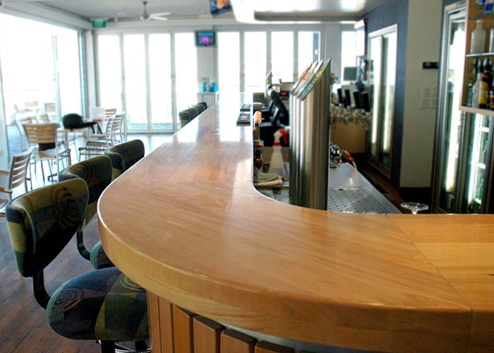 Curved Bar Tops for Restaurants by DGI