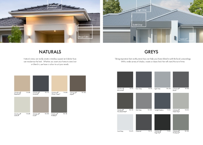 Dulux Accredited Roof Paint Colour Chart from Duravex Roofing
