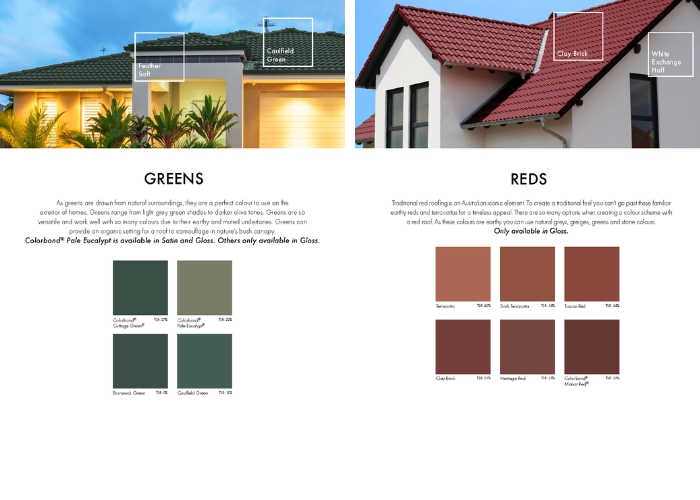 Dulux Accredited Roof Paint Colour Chart from Duravex Roofing