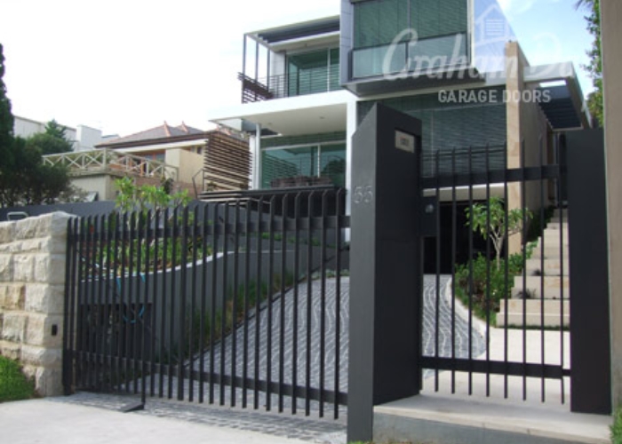 Open Garage Gates by Graham Day Garage Doors