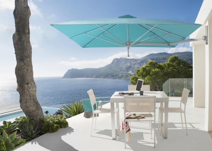 Paraflex Wall Mount Umbrella by Instant Shade Umbrellas